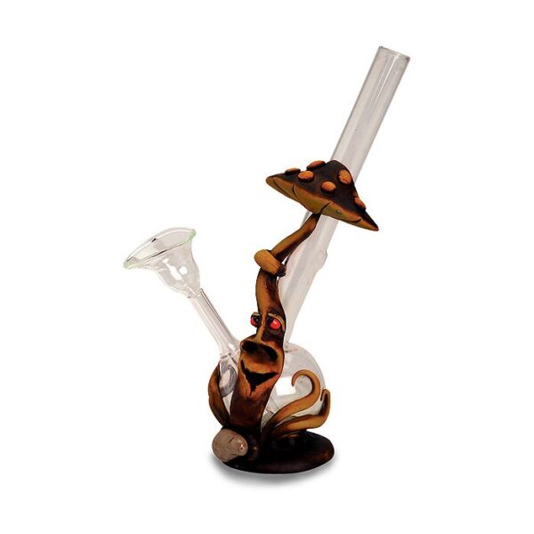 Mushroom Brazil Water Pipe 18cm