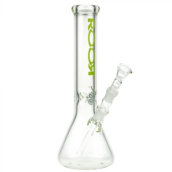 ROOR Little Sista Beaker Ice Bong 7.0mm Green logo | 35cm | 18.8mm - Image 3